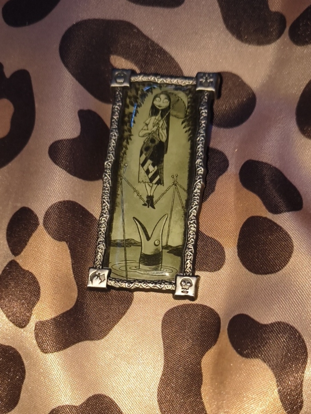 disney nightmare before christmas × haunted mansion sally enamel pin
